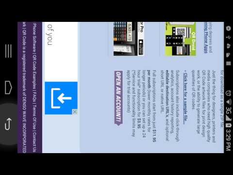 QR & Barcode Scanner Video