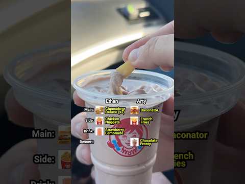 Drafting the Ultimate Wendy’s Combo w/ @EthanTylerSmith