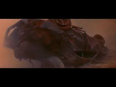 Mad Max 2 (1981) V8 interceptor crash scene + Gyro Captain saves Max