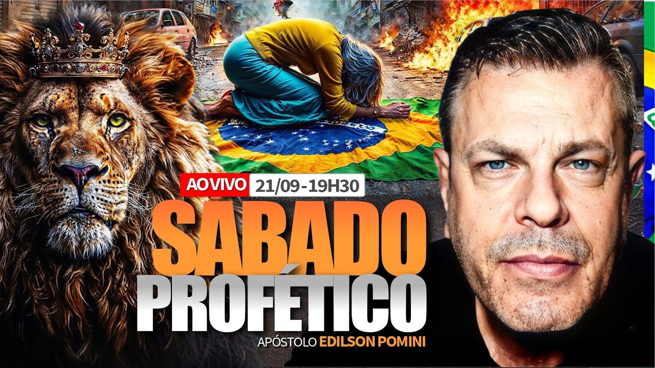 Edilson Pomini está ao vivo! SÁBADO PROFÉTICO