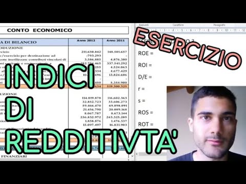 Come Calcolare gli Indici di BILANCIO - Economia Università