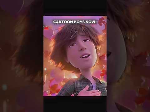 Cartoon Boys now Vs Then 🔥 | #cartoon #edit #boy #disney #aura #prime #now #then