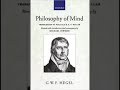 Philosophy of Mind by G.W.F. HEGEL [AudioBook & PDF eBook]