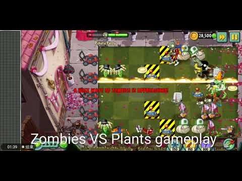 Plants vs zombies 2 piñata party 10/2 /2021