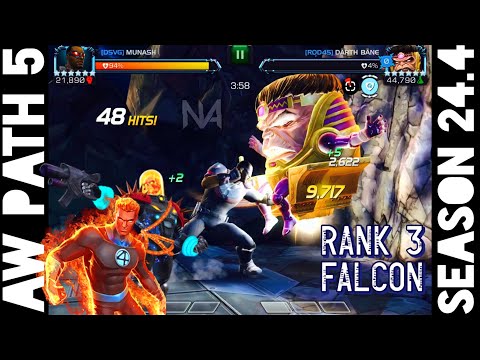 Rank 3 Falcon is Even More Awesome in Alliance War - Season 24 War 4