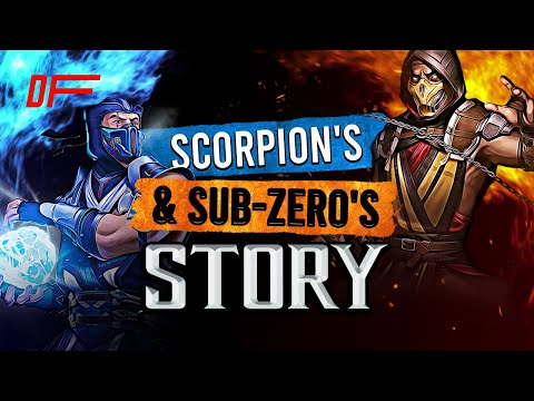 The FULL Stories of Mortal Kombat Ninjas | Part 1: Sub-Zero & Scorpion | DashFight