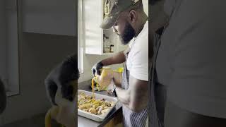 🇬🇩 Possum Curry in Grenada! Manicou! #shorts