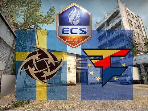 NiP vs Faze CS:GO Esports Championship Series [22/5/16] [Cache] Map1 BO3