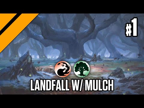 Gruul Landfall w/ Mulch & Cultivator Colossus - Crimson Vow Release Day | MTG Arena