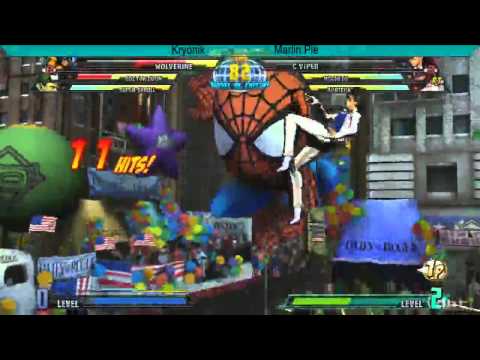 WARNING: TURN THE VOLUME DOWN New Challegers 1 - Marvel vs. Capcom 3 - Marlin Pie vs. Kryonik 2/2 -