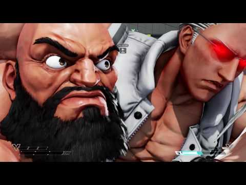 SFV S2 - Hagejin ( Zangief ) vs Yukadon ( Nash ) and Dhalsim
