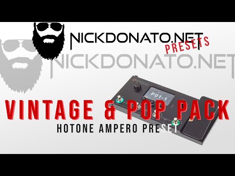 Hotone Ampero Patch - "Vintage & Pop" pack