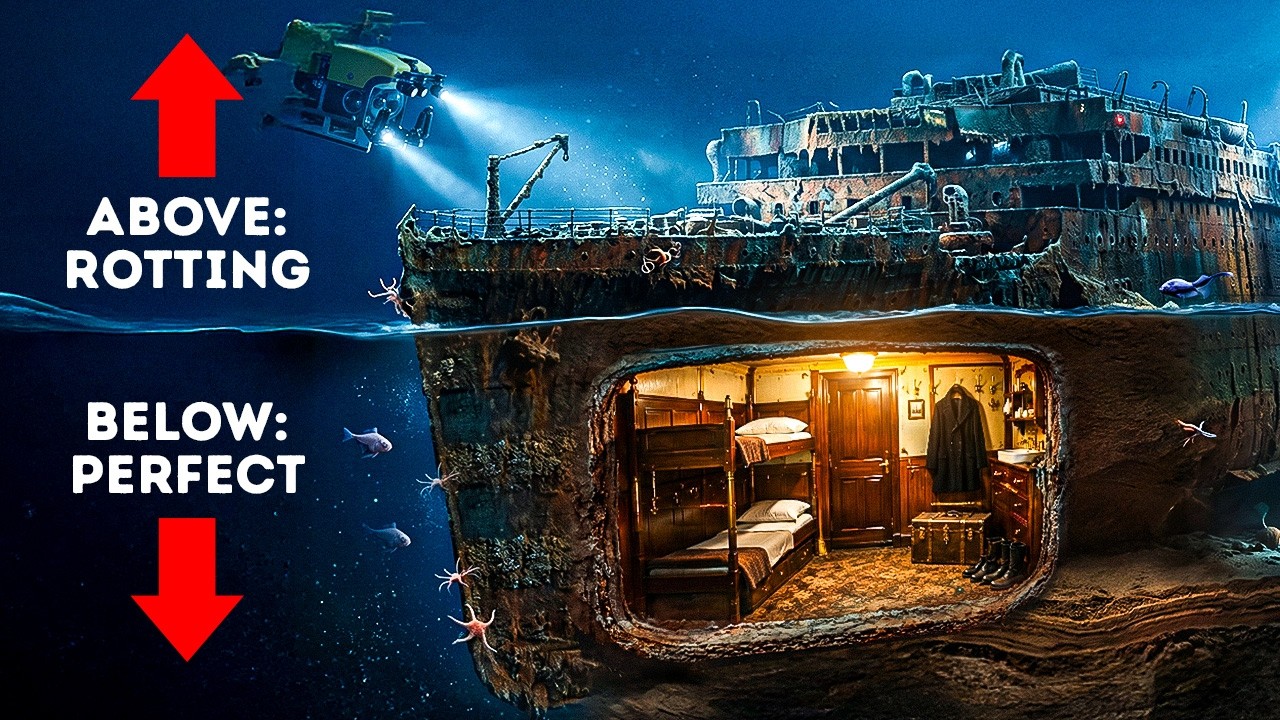 Scientists Found The Most Preserved Part of Titanic Buried 60ft Underground