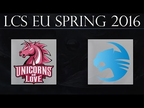 UOL vs ROC | Unicorns Of Love vs Team ROCCAT (25.02.2016) | LCS EU Spring 2016
