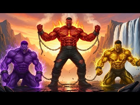 RED HULK vs GOLD HULK 💥 The Battle Turns Crazy When PURPLE HULK Appears!