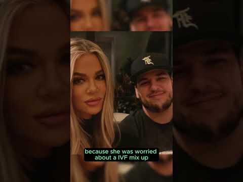 Khloe Kardashian Thinks There Was A IVF Mixup With Brother Rob Kardashian!  #celebritynews