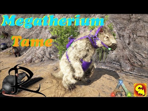 Ark Vanilla   Megatherium Tame