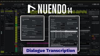 Video thumbnail for Dialogue Transcription and ADR Overlays | New Features in Nuendo 14 by Nuendo