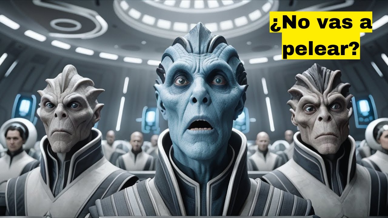 Los humanos temen a la guerra, dijo el Consejo Galáctico hasta que.