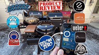 Pellet Smoker-Grill Extreme Cold Weather Testing! / Which One Works The Best? 