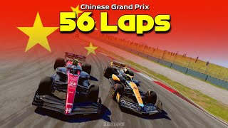 F1 23 - 100% Race China w/ Zhou | #ChineseGP 🇨🇳