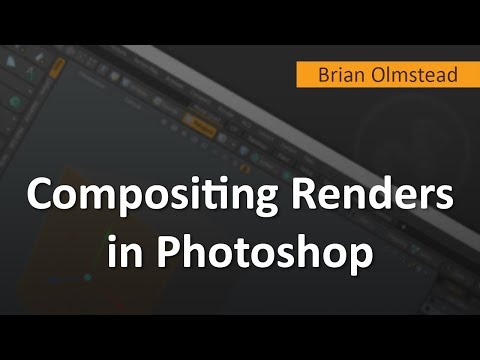 Compositing Renders in Photoshop