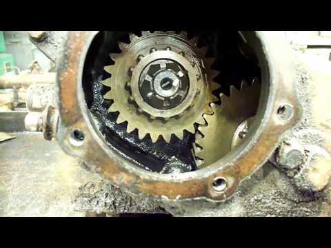 Willys CJ3A Restoration, T-90 Transmission disassembly