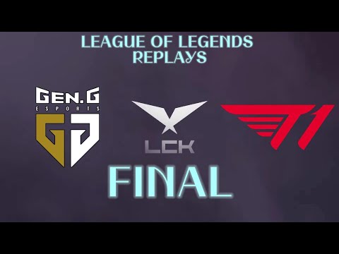 GEN vs T1 FULL GAME 1 LCK SPRING PLAYOFFS 2024   FINAL