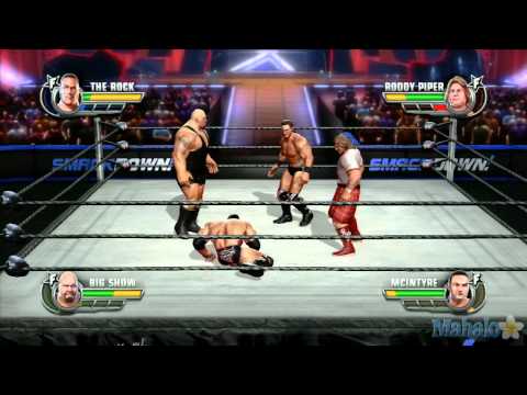 WWE All Stars Walkthrough - Path of Champions D-Generation X - Match 2 Roddy Piper & Drew McIntyre