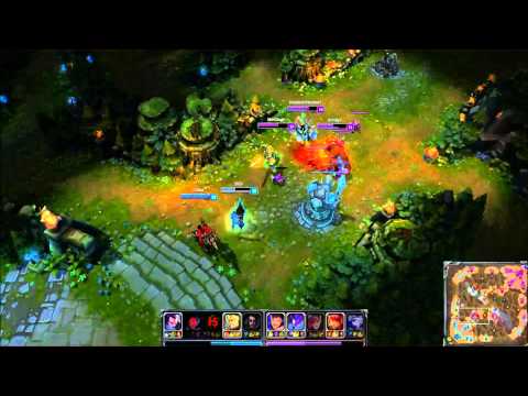 Jarvan IV / Jungle — Punishing a Turret Dive ft. Yasuo