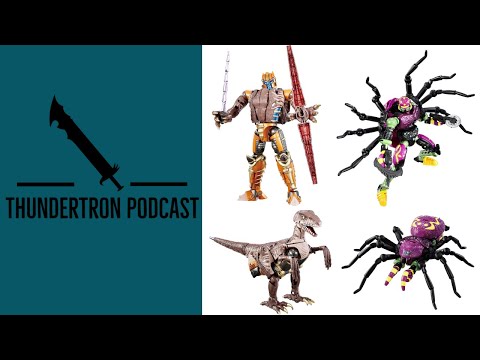 Thundertron Podcast: Transformers BWVS-06 Dinobot vs. Predacon Tarantulas 2-Pack Revealed
