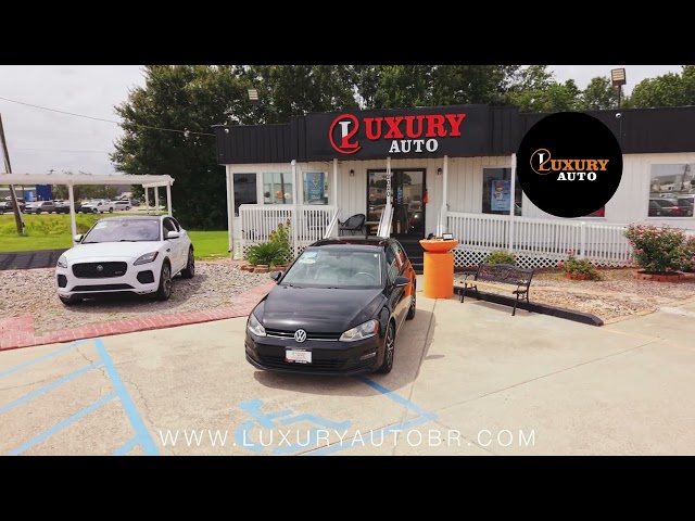 2016 VOLKSWAGEN GOLF HATCHBACK 4-CYL, PZEV, 1.8T TSI SE HATCHBACK SEDAN 4D - Luxury Auto in Baton Rouge, LA