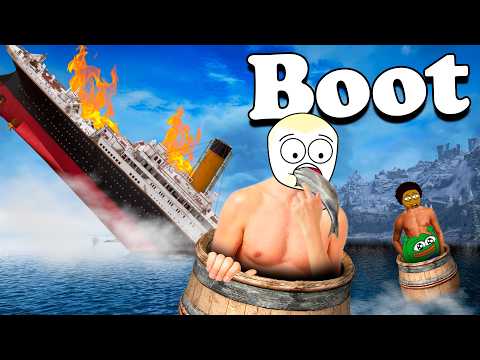 Schifffahrt in einer Nussschale