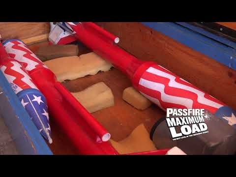 Giant Fireworks - Not High Power Model Rockets - Western Winter Blast Passfire Maximum Load Excerpt