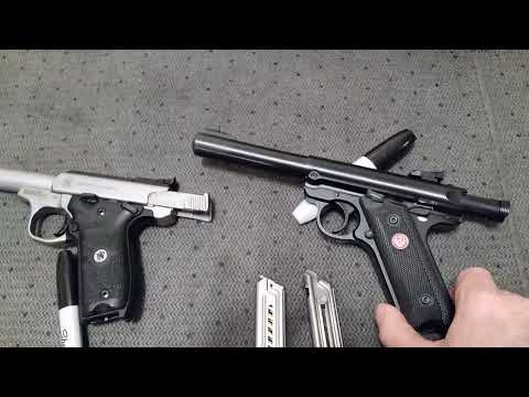 Ruger Mk4 vs Smith and Wesson victory