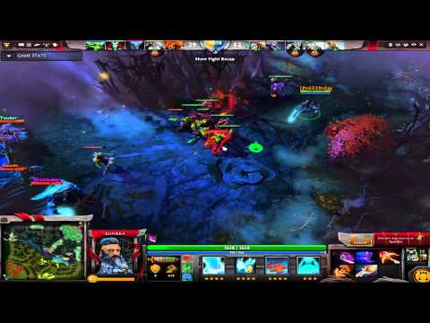 Possibly the quickest 1 Hit Quad kill Kunkka (ranked)