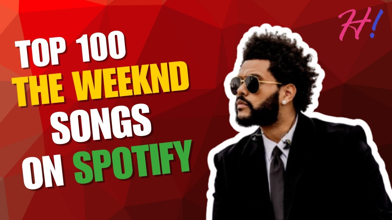 Top 100 Most Streamed The Weeknd Songs on Spotify All-Time