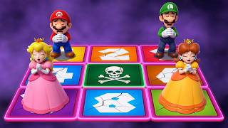 【マリオパーティ4】最強は誰だ？4人のガチバトル！マリオ VS ルイージ VS ピーチ VS デイジー