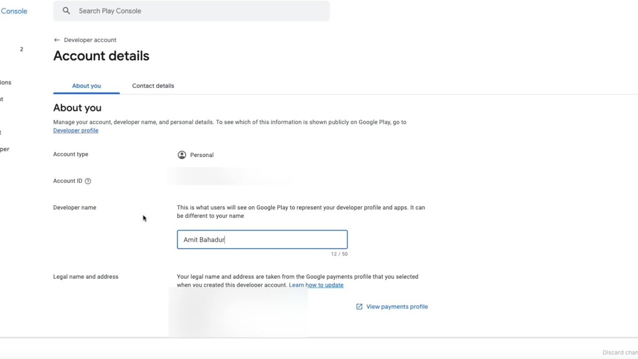 Change Developer name in Google play console | update owner name in Google play console | Google