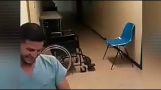 Niña fantasma en hospital