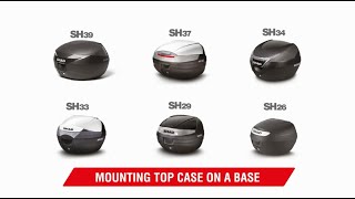 SHAD Vrchní kufr na motorku SH34 Karbon