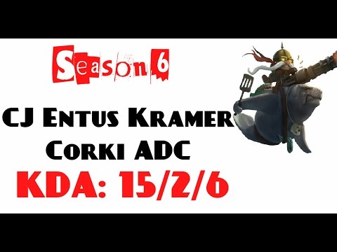 Korea Challenger LOL - CJ Entus Kramer - Corki ADC (Mar 2, 2016)