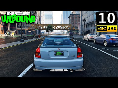 Need for Speed Unbound Gameplay Walkthrough Part 10 - PC 4K 60FPS No Commentary