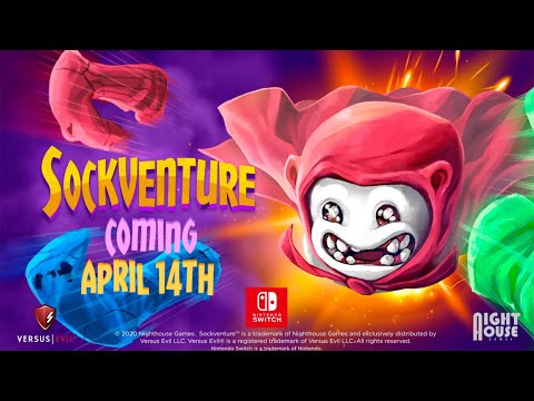 Sockventure Official Nintendo Switch Announce Trailer thumbnail