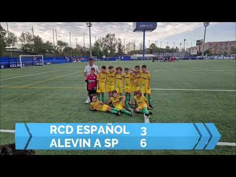 RCD ESPANYOL 3 - 6 FC Sant Joan Despí - San Pancracio ALEVIN A