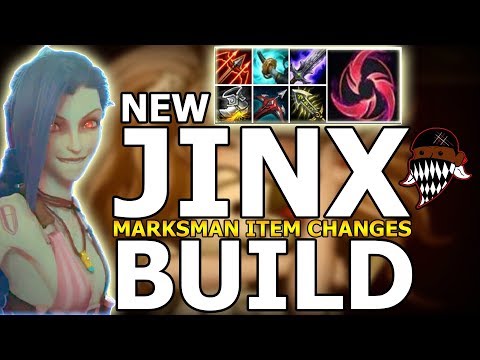 New Jinx Build Patch 8.11 - Infinity Edge Rework Marksman Item Changes (League Of Legends)