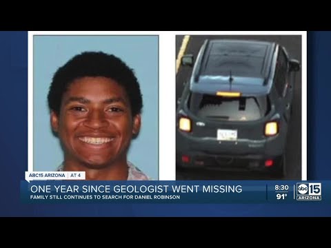 Family remains hopeful year after disappearance of geologist Daniel Robinson