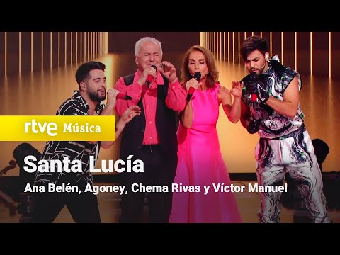 Ana Belén, Agoney, Chema Rivas y Víctor Manuel - "Santa Lucía" | Dúos increíbles