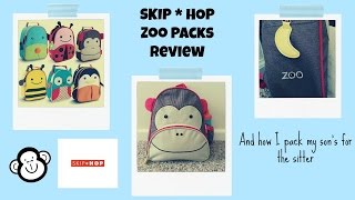 Review: Skip Hop Zoo Backpack