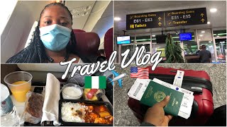 Moving To USA 🇺🇸 From Nigeria🇳🇬 Alone During The Pandemic| Using Qatar Airways|Travel Vlog